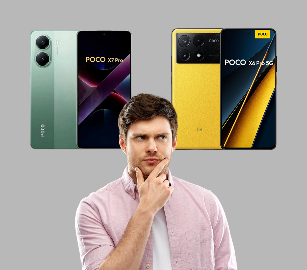Poco X7 PRO e o Poco X6 PRO